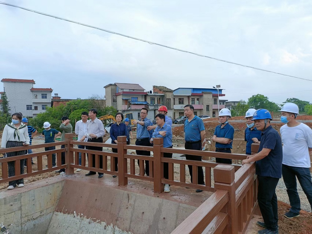 江西省水利厅稽察组对袁惠渠灌区“十四五”续建配套与现代化改造工程（2021年度）开展稽察